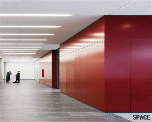 郁南挂板隔断墙，金属挂板隔断